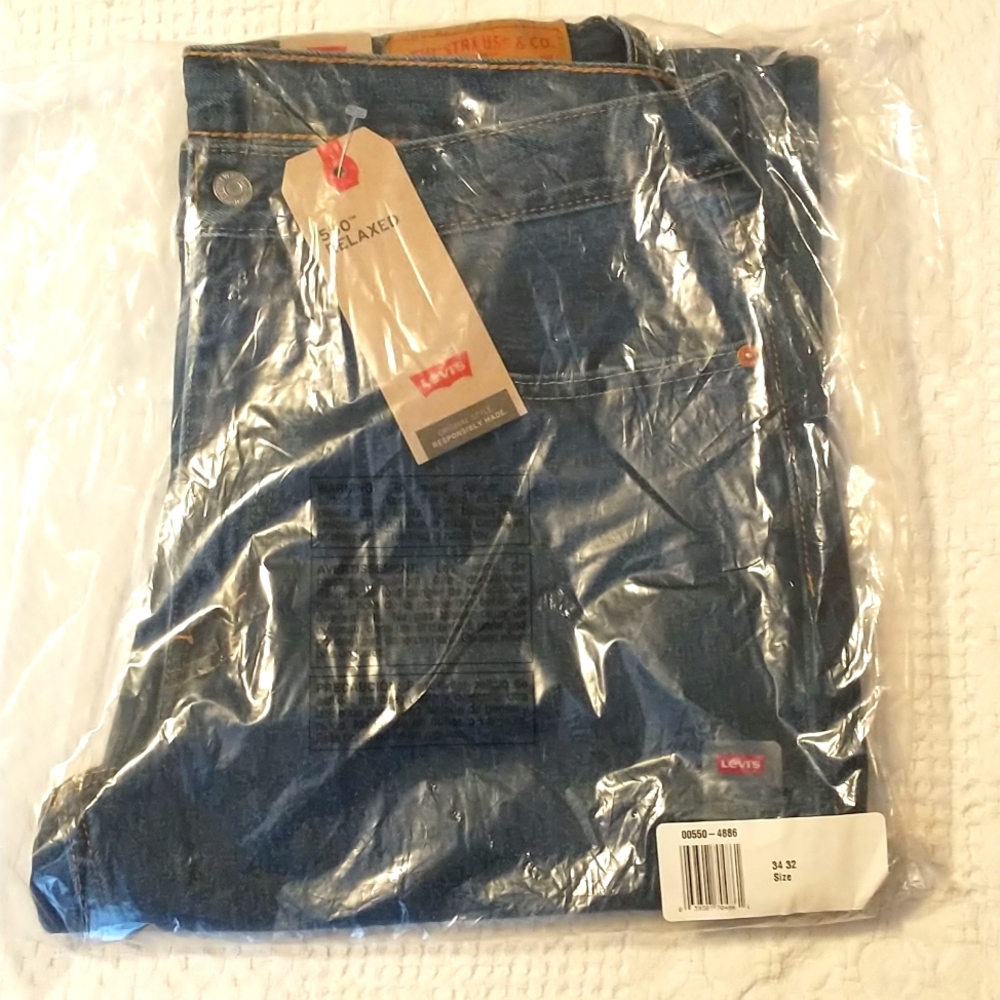 Levi's Men's 550 Relaxed Jeans 34x32